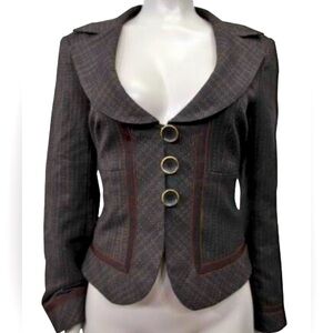 Nanette Lenore brown blazer